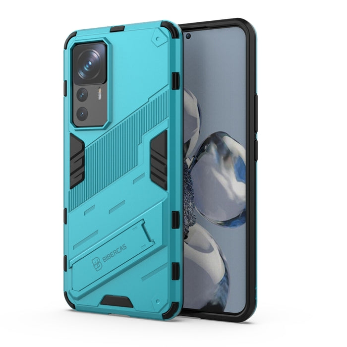 Punk Armor 2 en 1 PC + TPU Phone Case con soporte invisible, For Xiaomi Redmi A1+, For Xiaomi 12T/12T Pro/Redmi K50 Ultra
