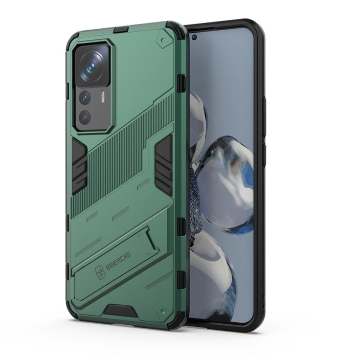 Punk Armor 2 en 1 PC + TPU Phone Case con soporte invisible, For Xiaomi Redmi A1+, For Xiaomi 12T/12T Pro/Redmi K50 Ultra