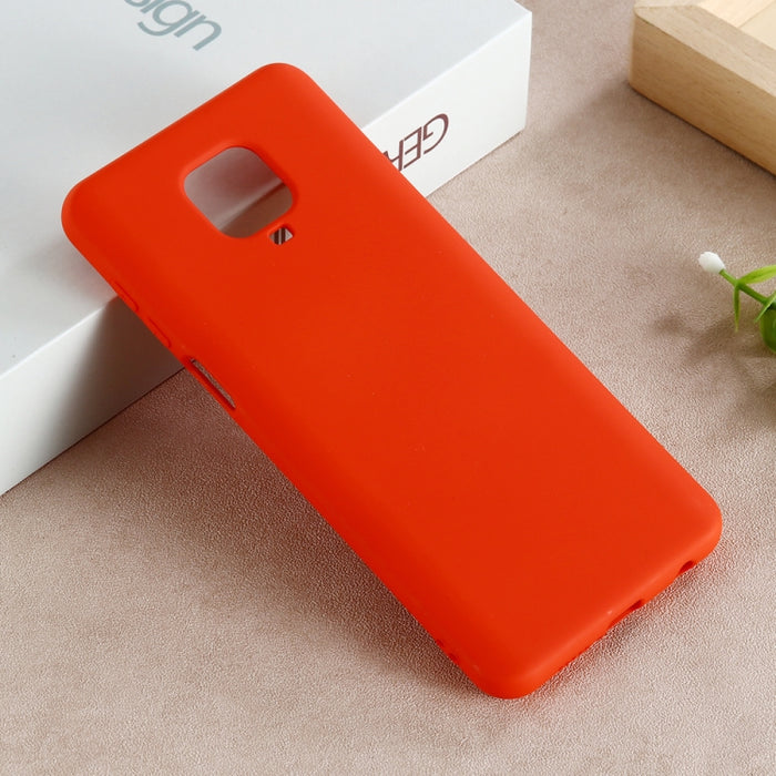 Cubierta protectora de teléfono móvil anticaída de cobertura total de silicona líquida de color sólido, For Xiaomi Redmi Note 9 Pro Max, For Xiaomi Redmi K30 Pro