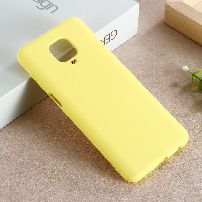 Cubierta protectora de teléfono móvil anticaída de cobertura total de silicona líquida de color sólido, For Xiaomi Redmi Note 9 Pro Max, For Xiaomi Redmi K30 Pro
