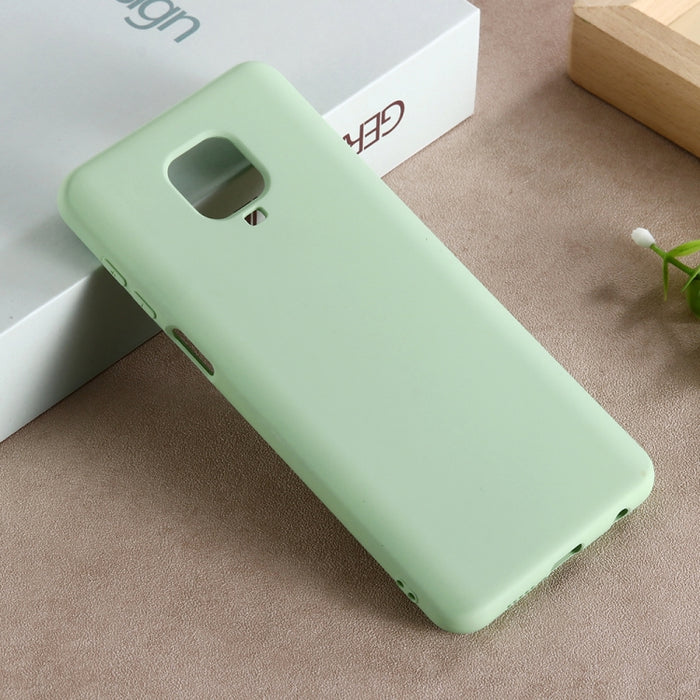 Cubierta protectora de teléfono móvil anticaída de cobertura total de silicona líquida de color sólido, For Xiaomi Redmi Note 9 Pro Max, For Xiaomi Redmi K30 Pro
