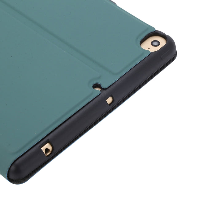 Para iPad mini 5 / 4 / 3 / 2 / 1 Estuche de cuero con tapa horizontal de textura prensada eléctrica con soporte y ranura para bolígrafo