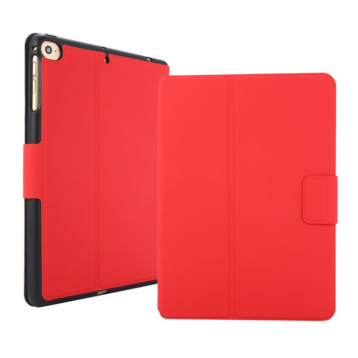 Para iPad mini 5 / 4 / 3 / 2 / 1 Estuche de cuero con tapa horizontal de textura prensada eléctrica con soporte y ranura para bolígrafo