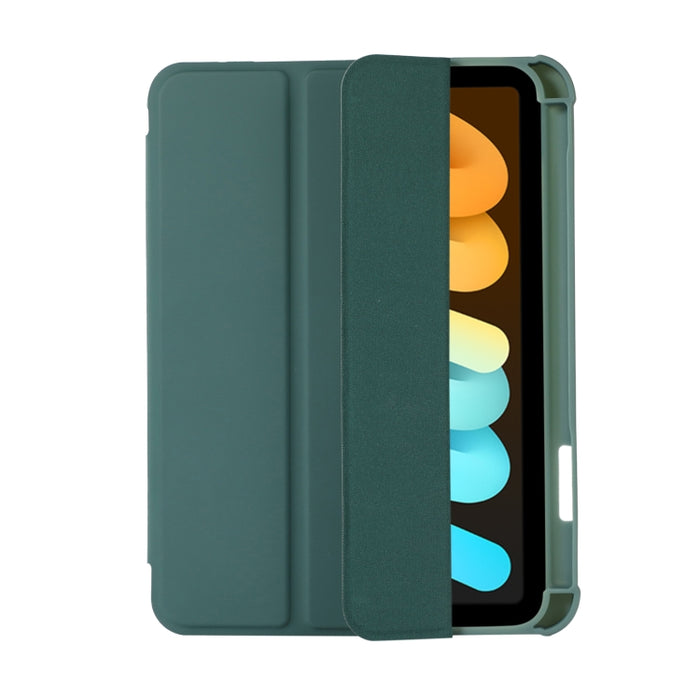 Estuche para tableta de cuero acrílico de 3 pliegues