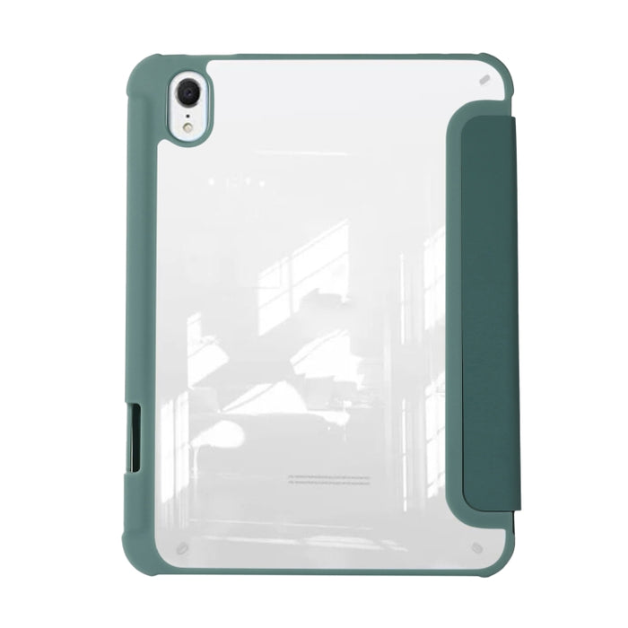 Estuche para tableta de cuero acrílico de 3 pliegues