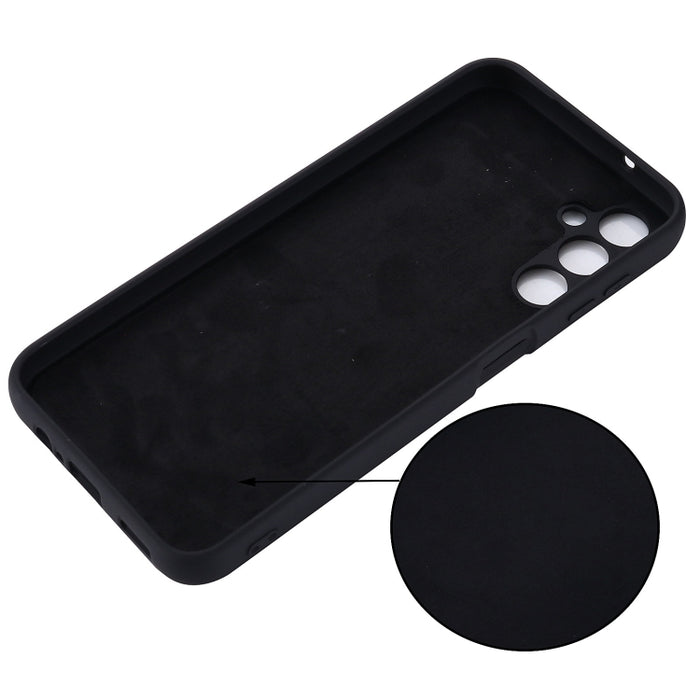 Funda de teléfono de cobertura total a prueba de golpes de silicona líquida de color sólido, For Samsung Galaxy A14 5G, For Samsung Galaxy F13 4G, For Xiaomi Redmi A1+/Poco C50