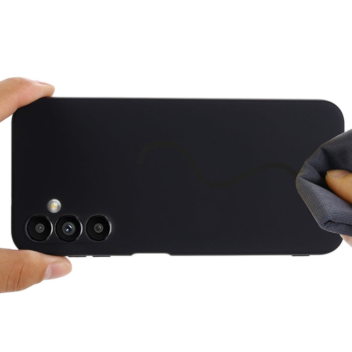 Funda de teléfono de cobertura total a prueba de golpes de silicona líquida de color sólido, For Samsung Galaxy A14 5G, For Samsung Galaxy F13 4G, For Xiaomi Redmi A1+/Poco C50