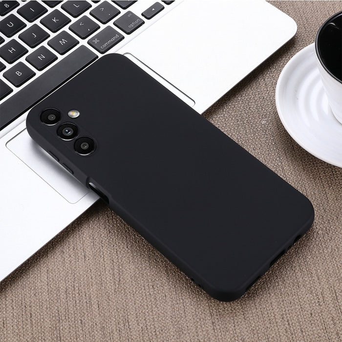 Funda de teléfono de cobertura total a prueba de golpes de silicona líquida de color sólido, For Samsung Galaxy A14 5G, For Samsung Galaxy F13 4G, For Xiaomi Redmi A1+/Poco C50
