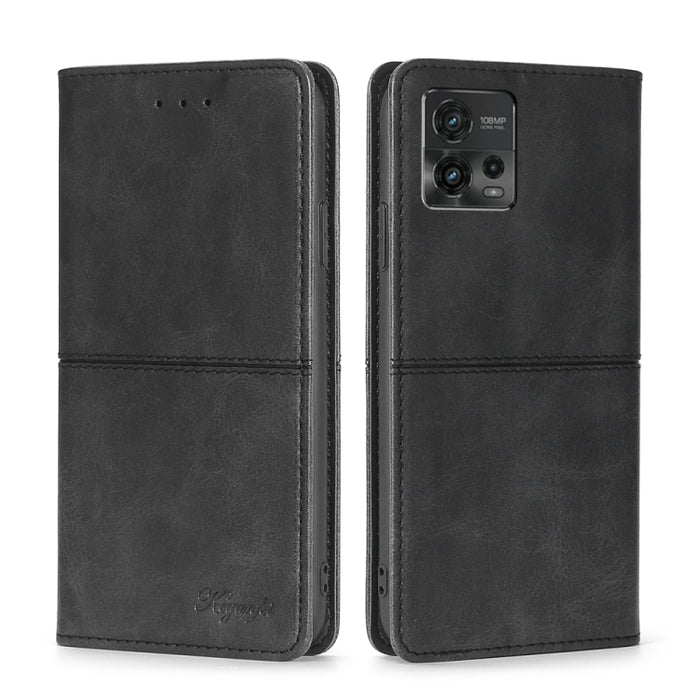 Estuche para teléfono de cuero magnético con textura de vaca, For Motorola Moto G72 4G, For vivo V25 Pro 5G, For Xiaomi Redmi Note 12 China, For Xiaomi Redmi Note 12 Pro 5G China, For Xiaomi Redmi Note 12 Pro+ China, For Xiaomi Redmi A1+ 4G            ...