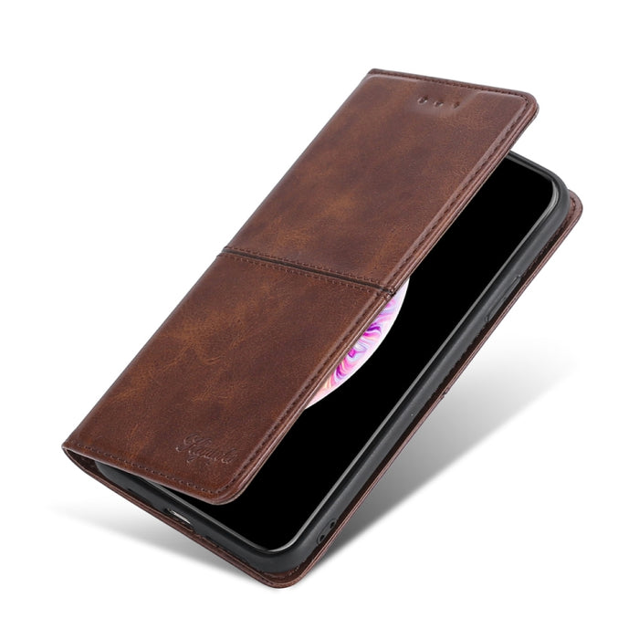 Estuche para teléfono de cuero magnético con textura de vaca, For Motorola Moto G72 4G, For vivo V25 Pro 5G, For Xiaomi Redmi Note 12 China, For Xiaomi Redmi Note 12 Pro 5G China, For Xiaomi Redmi Note 12 Pro+ China, For Xiaomi Redmi A1+ 4G            ...
