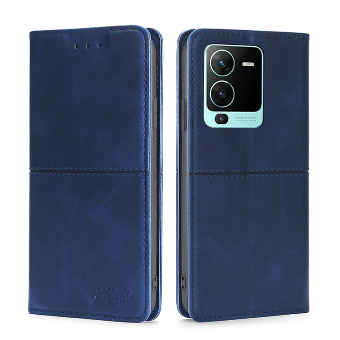 Estuche para teléfono de cuero magnético con textura de vaca, For Motorola Moto G72 4G, For vivo V25 Pro 5G, For Xiaomi Redmi Note 12 China, For Xiaomi Redmi Note 12 Pro 5G China, For Xiaomi Redmi Note 12 Pro+ China, For Xiaomi Redmi A1+ 4G            ...