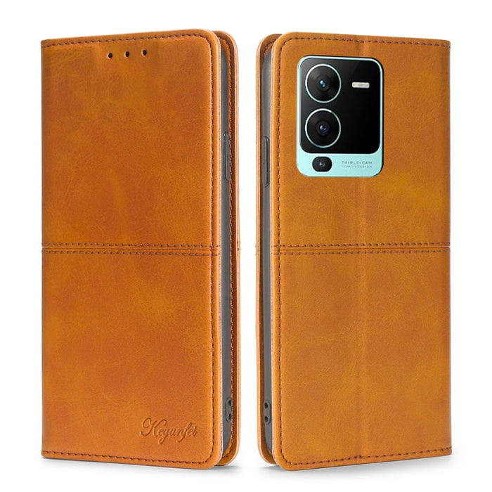 Estuche para teléfono de cuero magnético con textura de vaca, For Motorola Moto G72 4G, For vivo V25 Pro 5G, For Xiaomi Redmi Note 12 China, For Xiaomi Redmi Note 12 Pro 5G China, For Xiaomi Redmi Note 12 Pro+ China, For Xiaomi Redmi A1+ 4G            ...