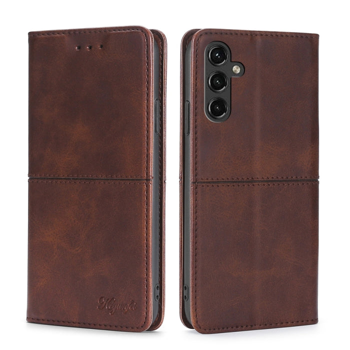 Estuche para teléfono de cuero magnético con textura de vaca, For Motorola Moto G72 4G, For vivo V25 Pro 5G, For Xiaomi Redmi Note 12 China, For Xiaomi Redmi Note 12 Pro 5G China, For Xiaomi Redmi Note 12 Pro+ China, For Xiaomi Redmi A1+ 4G            ...