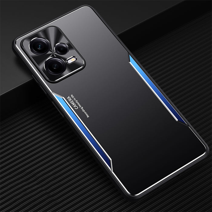 Blade Series TPU + caja de teléfono de aleación de titanio, For Xiaomi Redmi Note 12 Pro+ China, For Xiaomi Redmi Note 12 Pro 5G China, For Xiaomi Redmi Note 12 China, For Honor Play 40 Plus