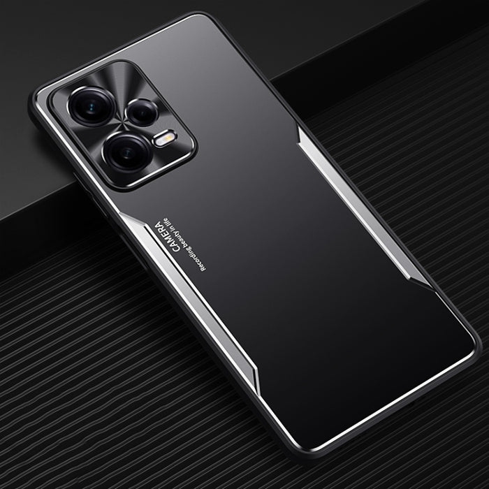 Blade Series TPU + caja de teléfono de aleación de titanio, For Xiaomi Redmi Note 12 Pro+ China, For Xiaomi Redmi Note 12 Pro 5G China, For Xiaomi Redmi Note 12 China, For Honor Play 40 Plus