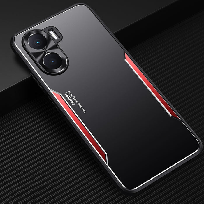 Blade Series TPU + caja de teléfono de aleación de titanio, For Xiaomi Redmi Note 12 Pro+ China, For Xiaomi Redmi Note 12 Pro 5G China, For Xiaomi Redmi Note 12 China, For Honor Play 40 Plus