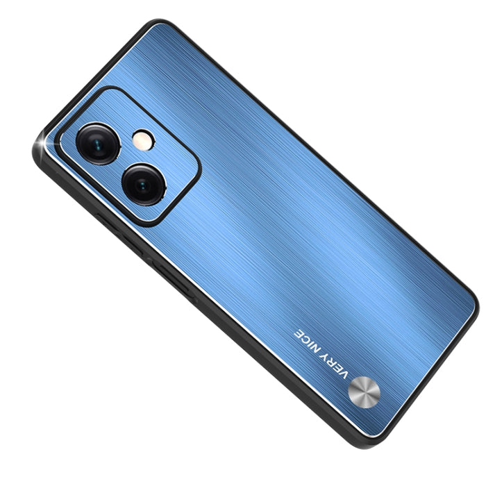 Caja de teléfono a prueba de golpes con textura cepillada de metal, For Xiaomi Redmi Note 12 Pro+ China, For Xiaomi Redmi Note 12 Pro 5G China, For Xiaomi Redmi Note 12 China