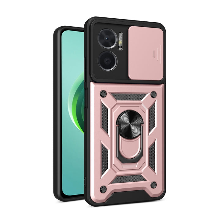 Funda de teléfono con diseño de cámara deslizante TPU + PC, For Xiaomi Redmi 10 5G, For Xiaomi Redmi Note 12 5G Global / Poco X5
