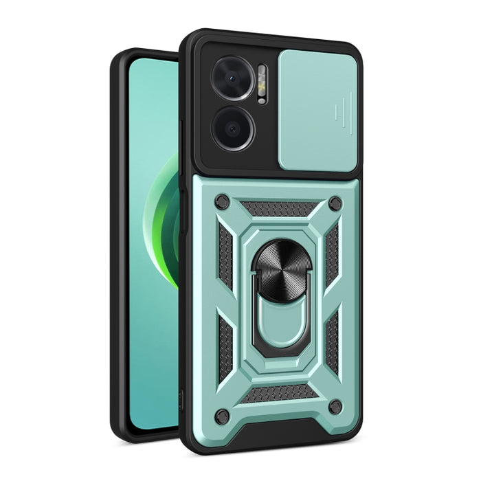 Funda de teléfono con diseño de cámara deslizante TPU + PC, For Xiaomi Redmi 10 5G, For Xiaomi Redmi Note 12 5G Global / Poco X5