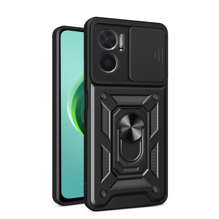 Funda de teléfono con diseño de cámara deslizante TPU + PC, For Xiaomi Redmi 10 5G, For Xiaomi Redmi Note 12 5G Global / Poco X5