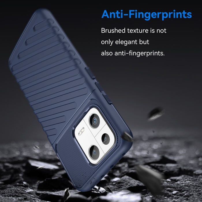 Estuche protector de teléfono suave TPU a prueba de golpes Thunderbolt, For Xiaomi 13, For Xiaomi 13 Pro
