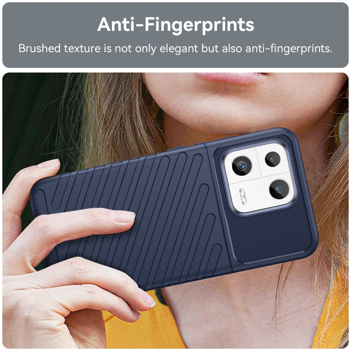 Estuche protector de teléfono suave TPU a prueba de golpes Thunderbolt, For Xiaomi 13, For Xiaomi 13 Pro