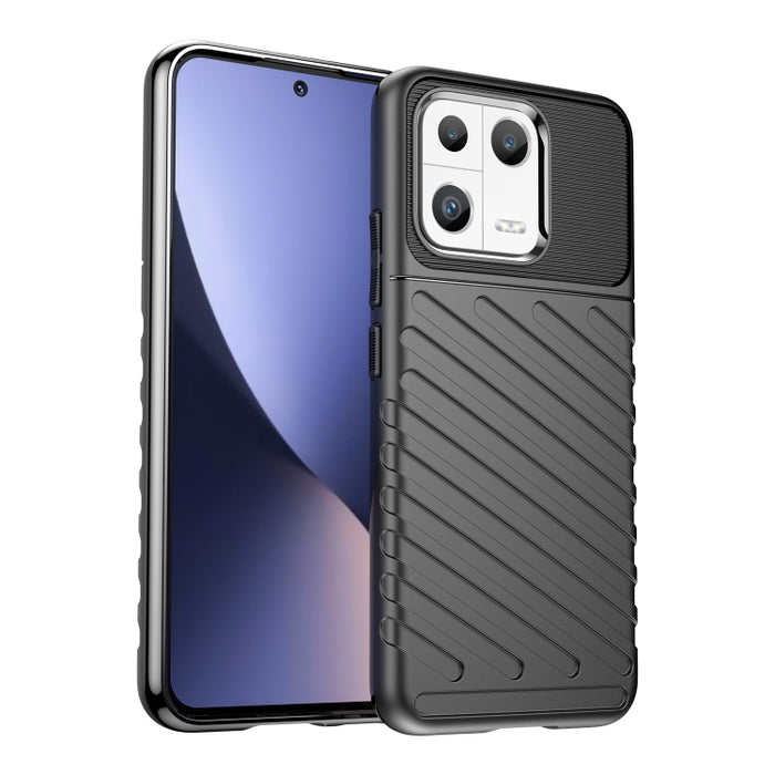 Estuche protector de teléfono suave TPU a prueba de golpes Thunderbolt, For Xiaomi 13, For Xiaomi 13 Pro