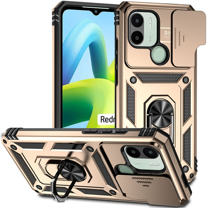 Estuche para teléfono con soporte deslizante Camshield, For Xiaomi Redmi A1/A1+, For Samsung Galaxy A14 5G