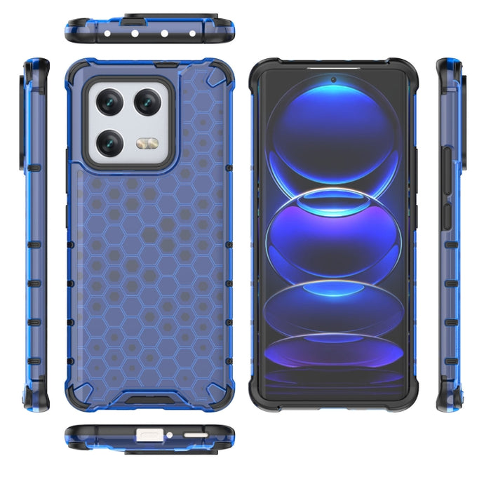 Caja del teléfono PC + TPU a prueba de golpes Honeycomb, For Xiaomi 13, For Xiaomi 13 Pro