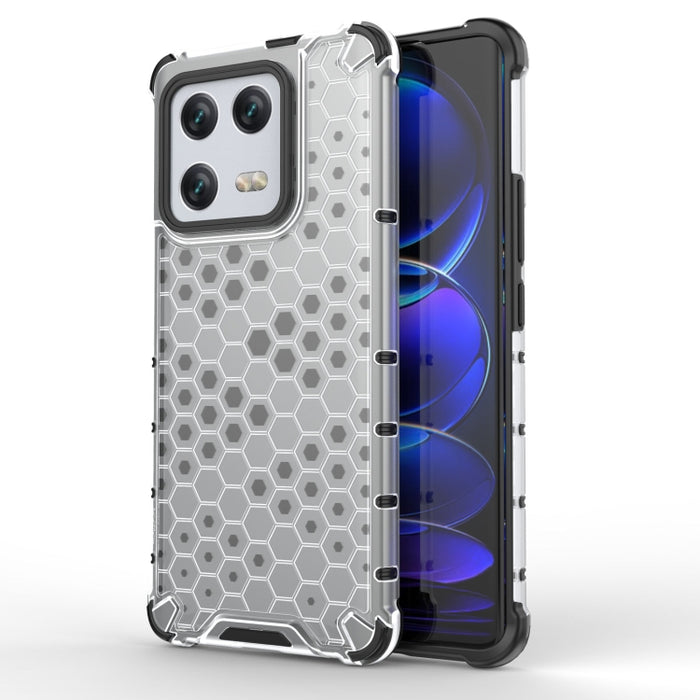 Caja del teléfono PC + TPU a prueba de golpes Honeycomb, For Xiaomi 13, For Xiaomi 13 Pro