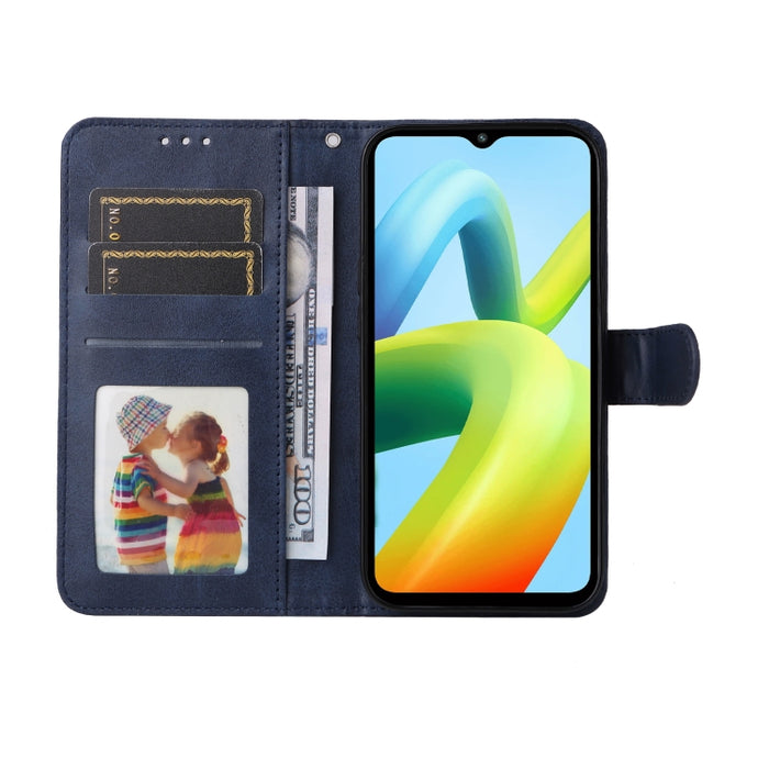 Estuche clásico de cuero con tapa y textura de becerro, For Xiaomi Redmi A1+, For Xiaomi Redmi 11 Prime 4G, For Xiaomi Redmi Note 12 China, For Xiaomi Redmi Note 12 Pro 5G China, For Xiaomi Redmi Note 12 Pro+ China