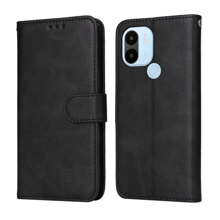 Estuche clásico de cuero con tapa y textura de becerro, For Xiaomi Redmi A1+, For Xiaomi Redmi 11 Prime 4G, For Xiaomi Redmi Note 12 China, For Xiaomi Redmi Note 12 Pro 5G China, For Xiaomi Redmi Note 12 Pro+ China