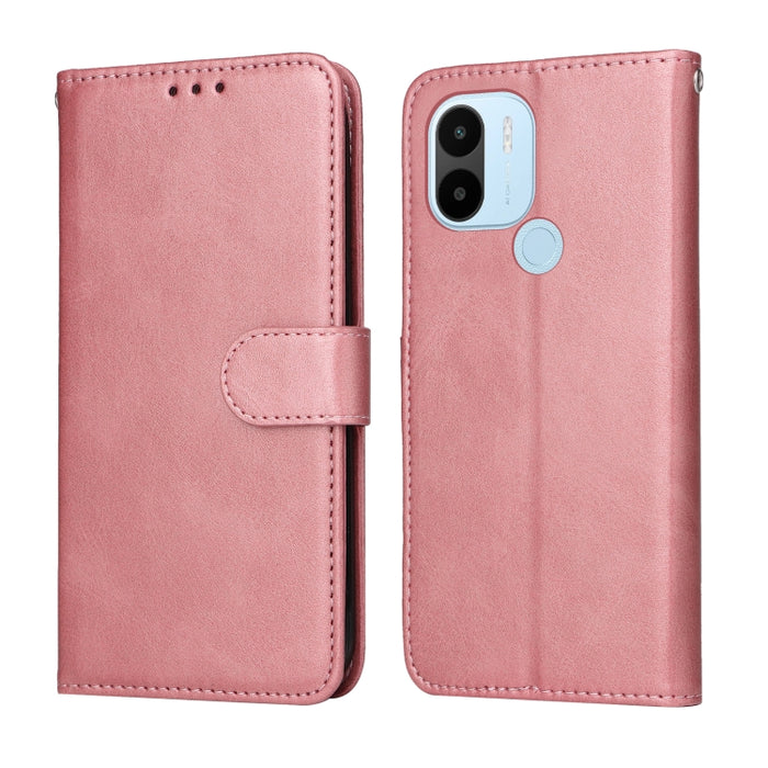 Estuche clásico de cuero con tapa y textura de becerro, For Xiaomi Redmi A1+, For Xiaomi Redmi 11 Prime 4G, For Xiaomi Redmi Note 12 China, For Xiaomi Redmi Note 12 Pro 5G China, For Xiaomi Redmi Note 12 Pro+ China
