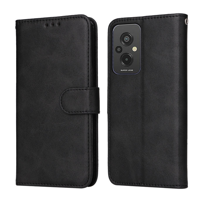 Estuche clásico de cuero con tapa y textura de becerro, For Xiaomi Redmi A1+, For Xiaomi Redmi 11 Prime 4G, For Xiaomi Redmi Note 12 China, For Xiaomi Redmi Note 12 Pro 5G China, For Xiaomi Redmi Note 12 Pro+ China