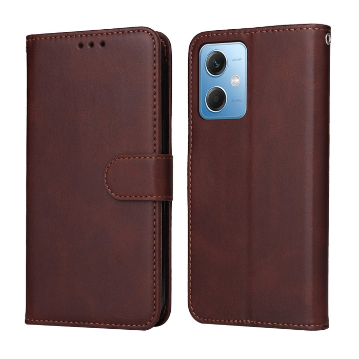 Estuche clásico de cuero con tapa y textura de becerro, For Xiaomi Redmi A1+, For Xiaomi Redmi 11 Prime 4G, For Xiaomi Redmi Note 12 China, For Xiaomi Redmi Note 12 Pro 5G China, For Xiaomi Redmi Note 12 Pro+ China