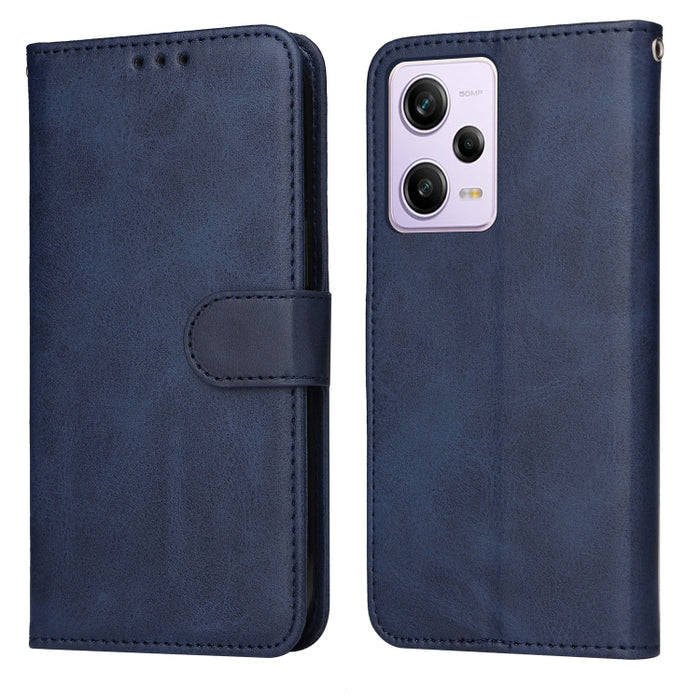 Estuche clásico de cuero con tapa y textura de becerro, For Xiaomi Redmi A1+, For Xiaomi Redmi 11 Prime 4G, For Xiaomi Redmi Note 12 China, For Xiaomi Redmi Note 12 Pro 5G China, For Xiaomi Redmi Note 12 Pro+ China