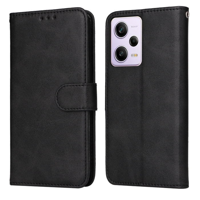 Estuche clásico de cuero con tapa y textura de becerro, For Xiaomi Redmi A1+, For Xiaomi Redmi 11 Prime 4G, For Xiaomi Redmi Note 12 China, For Xiaomi Redmi Note 12 Pro 5G China, For Xiaomi Redmi Note 12 Pro+ China