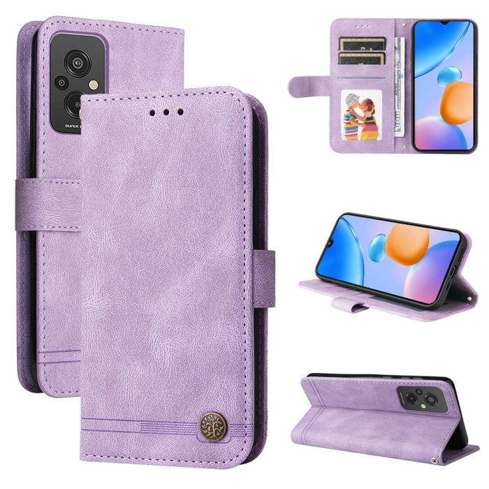 Skin Feel Life Tree Funda de piel para teléfono con botón de metal, For Xiaomi Redmi A1+, For Xiaomi Redmi 11 Prime 4G, For Xiaomi Redmi Note 12 China, For Xiaomi Redmi Note 12 Pro 5G China, For Xiaomi Redmi Note 12 Pro+ China