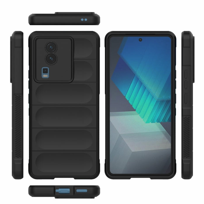 Magic Shield TPU + Estuche para teléfono de franela, For vivo iQOO Neo7, For Xiaomi Redmi Note 12 5G /  Note 12 5G India, For Xiaomi Redmi Note 12 Pro 5G China / Note 12 Pro 5G Speed, For Xiaomi Redmi Note 12 Pro+ China / Global