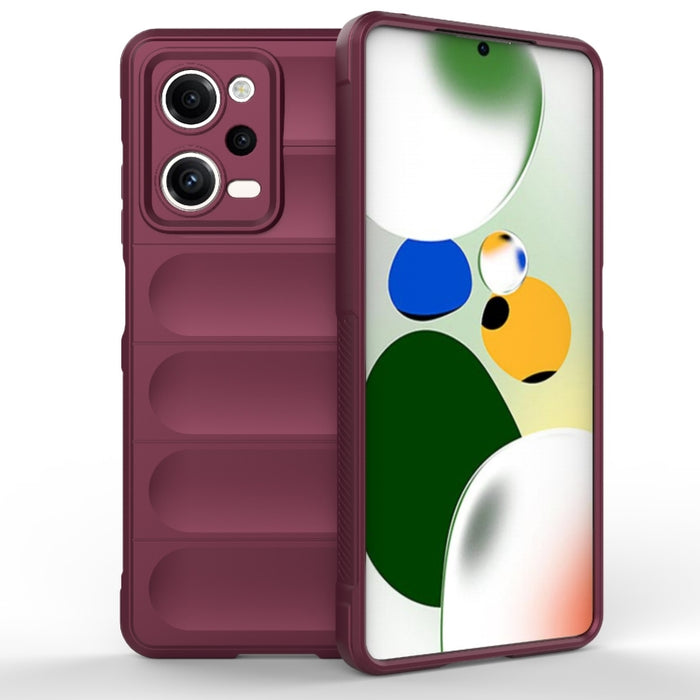 Magic Shield TPU + Estuche para teléfono de franela, For vivo iQOO Neo7, For Xiaomi Redmi Note 12 5G /  Note 12 5G India, For Xiaomi Redmi Note 12 Pro 5G China / Note 12 Pro 5G Speed, For Xiaomi Redmi Note 12 Pro+ China / Global