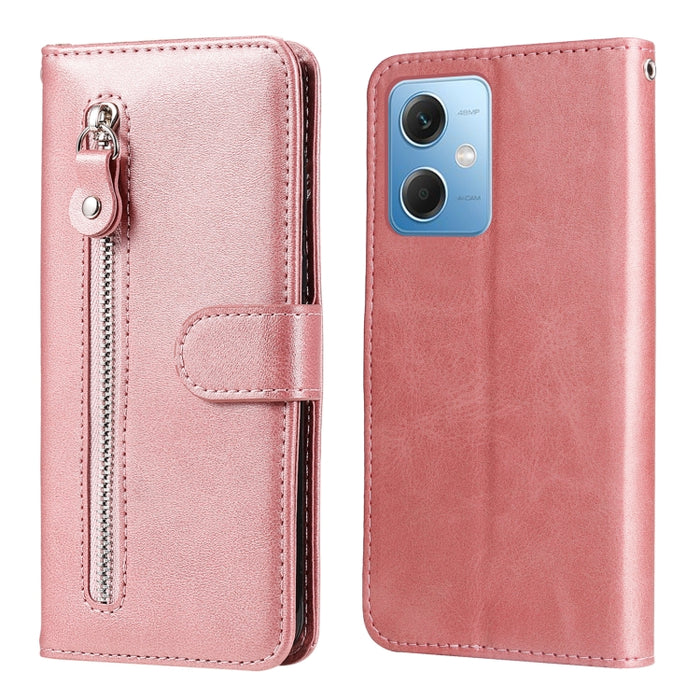 Estuche para teléfono de cuero con cremallera y textura de becerro, For Xiaomi Redmi A1+, For Xiaomi Redmi 11 Prime 4G, For Xiaomi Redmi Note 12 China, For Xiaomi Redmi Note 12 Pro 5G China, For Xiaomi Redmi Note 12 Pro+ China