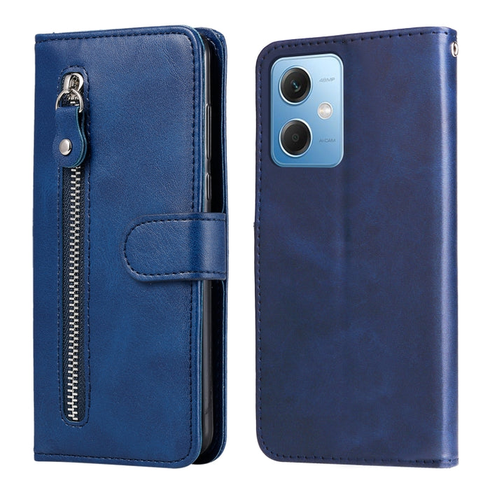 Estuche para teléfono de cuero con cremallera y textura de becerro, For Xiaomi Redmi A1+, For Xiaomi Redmi 11 Prime 4G, For Xiaomi Redmi Note 12 China, For Xiaomi Redmi Note 12 Pro 5G China, For Xiaomi Redmi Note 12 Pro+ China