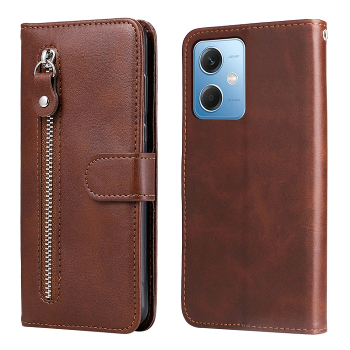 Estuche para teléfono de cuero con cremallera y textura de becerro, For Xiaomi Redmi A1+, For Xiaomi Redmi 11 Prime 4G, For Xiaomi Redmi Note 12 China, For Xiaomi Redmi Note 12 Pro 5G China, For Xiaomi Redmi Note 12 Pro+ China