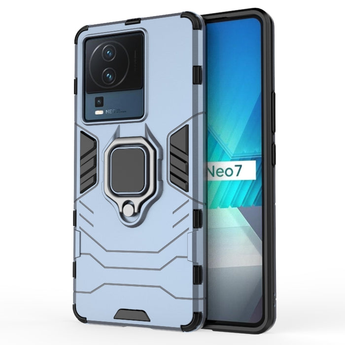 Funda protectora para teléfono PC + TPU a prueba de golpes con soporte de anillo magnético, For vivo iQOO Neo7, For Xiaomi Redmi Note 12 China, For Xiaomi Redmi Note 12 Pro 5G China, For Xiaomi Redmi Note 12 Pro+ China