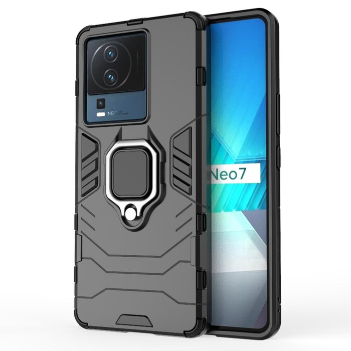 Funda protectora para teléfono PC + TPU a prueba de golpes con soporte de anillo magnético, For vivo iQOO Neo7, For Xiaomi Redmi Note 12 China, For Xiaomi Redmi Note 12 Pro 5G China, For Xiaomi Redmi Note 12 Pro+ China