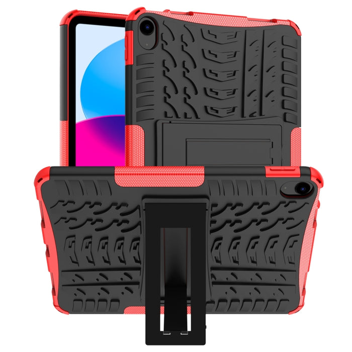 Tyre Texture TPU + PC Tablet Case con soporte