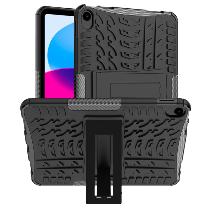 Tyre Texture TPU + PC Tablet Case con soporte
