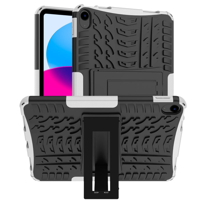 Tyre Texture TPU + PC Tablet Case con soporte