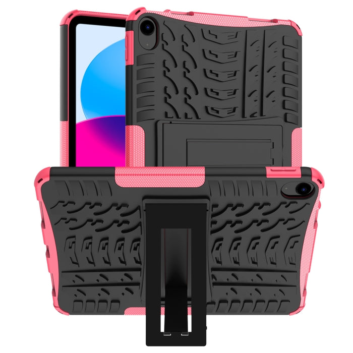 Tyre Texture TPU + PC Tablet Case con soporte