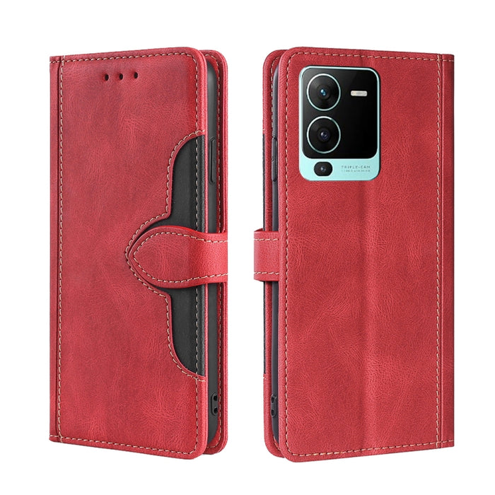 Estuche para teléfono de cuero con hebilla magnética y sensación de piel, For Motorola Moto G72 4G, For vivo V25 Pro 5G, For Xiaomi Redmi Note 12 China, For Xiaomi Redmi Note 12 Pro 5G China, For Xiaomi Redmi Note 12 Pro+ China, For Xiaomi Redmi A1+ 4G...